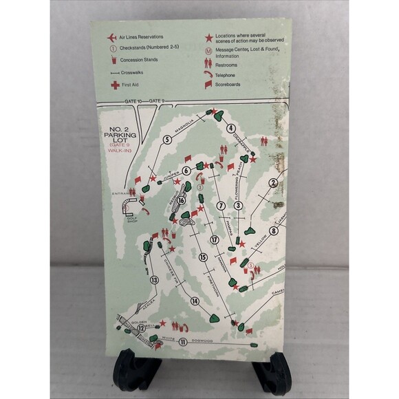 1995 Augusta Masters Tournament Spectator Pamphlet - Picture 4 of 6